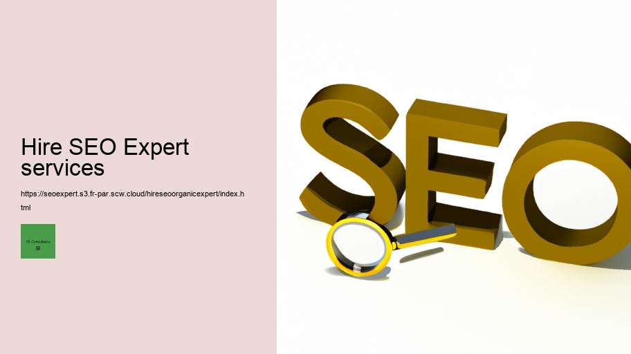 Hire SEO Expert services